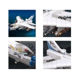 JOKO Technická Stavebnica 683ks Útočné Nadzvukové Lietadlo LTV A-7 Corsair II 32cm