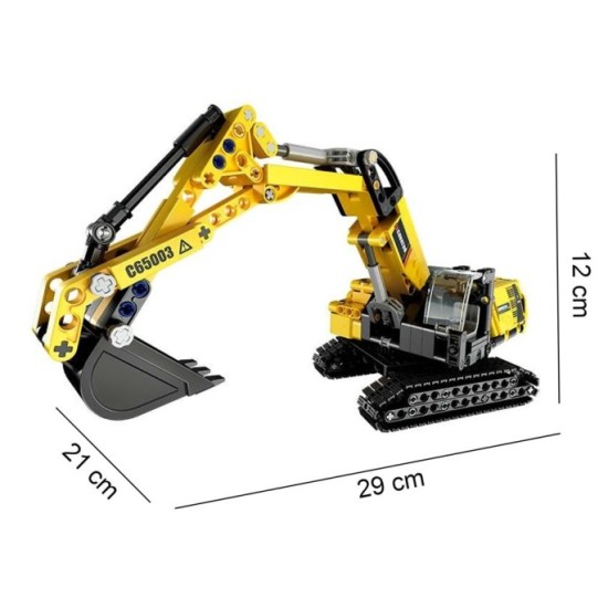 CaDA Technická Stavebnica Bager 467ks