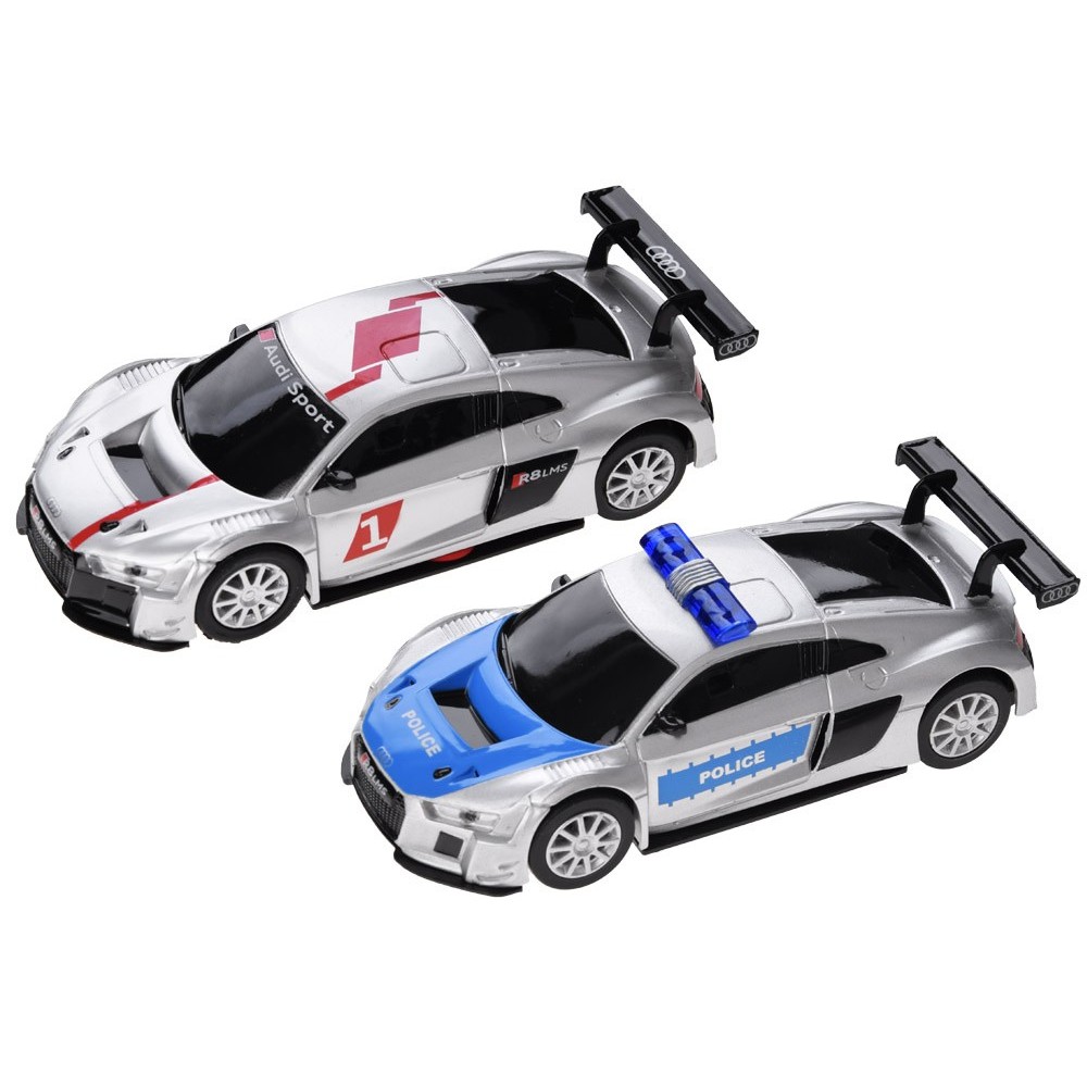 JOKO Veľká Autodráha 8 metrová Trať s 2 autíčkami AUDI + adaptér