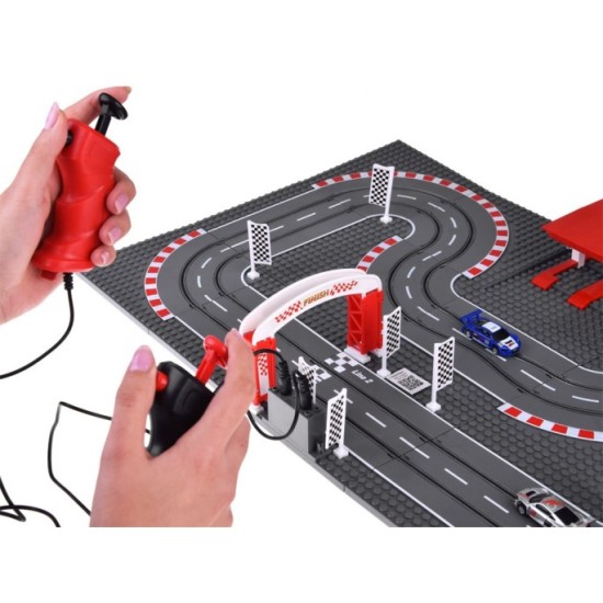 JOKO Autodráha Konštrukcia 64 cm x 39cm + 2 autá Audi na diaľkové ovládanie