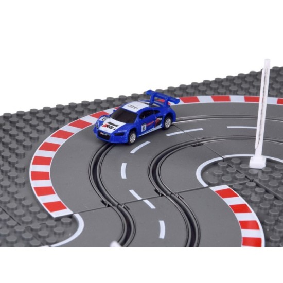 JOKO Autodráha Konštrukcia 64 cm x 39cm + 2 autá Audi na diaľkové ovládanie