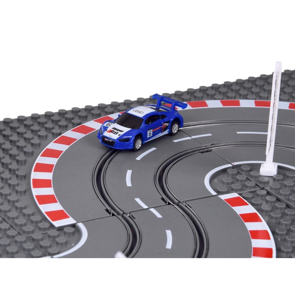 JOKO Autodráha Konštrukcia 64 cm x 39cm + 2 autá Audi na diaľkové ovládanie