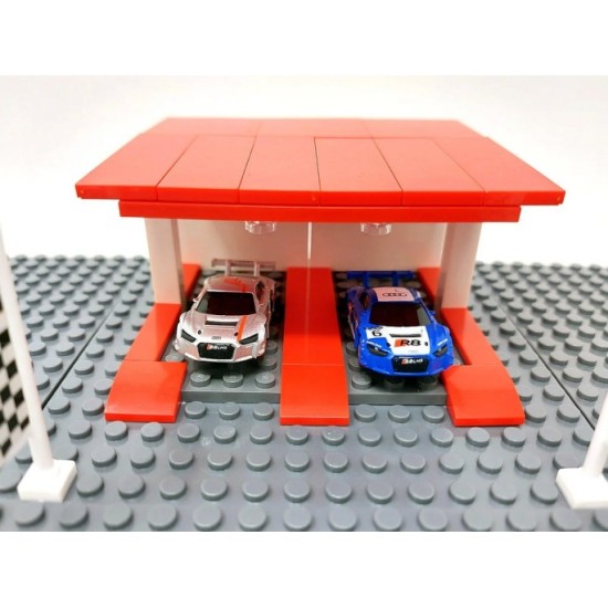 JOKO Autodráha Konštrukcia 64 cm x 39cm + 2 autá Audi na diaľkové ovládanie