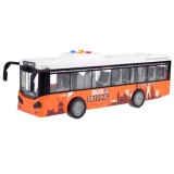 JOKO Autobus na batérie s otváracími dverami, svetlom a zvukom, oranžový