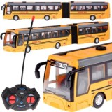 JOKO RC Kĺbový Školský Autobus na diaľkové olvádanie + LED svetlo, žltý
