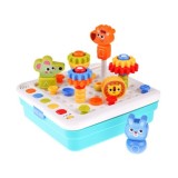 HOLA Toys Interkatívny Vzdelávací Panel na batérie so zvukom + kocky