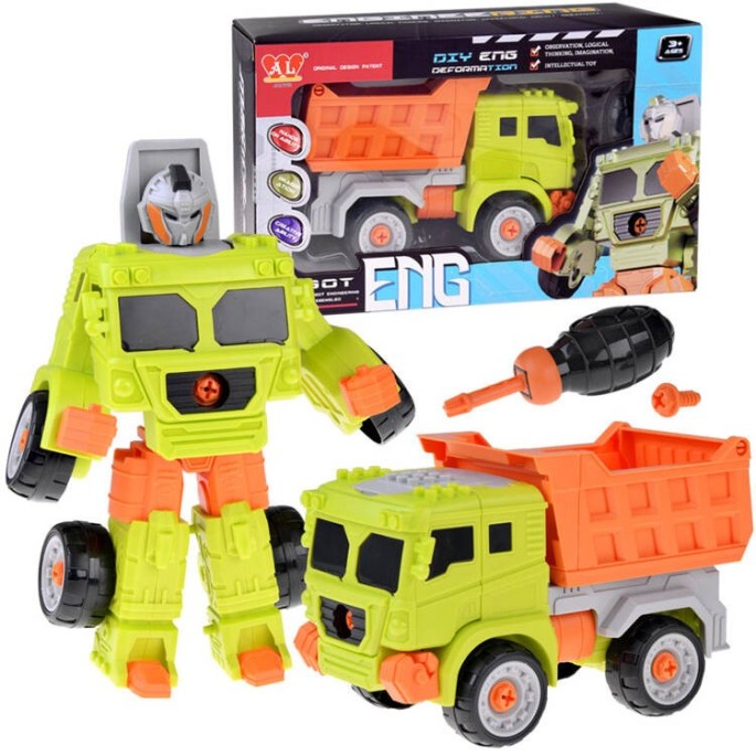 JOKO Auto Robot, Nákladné auto s vlečkou a Robot 2v1