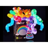 JOKO Sada Veľké Svetelné trubice POP TUBE senzorické trubice TUBA LED 65cm 12ks