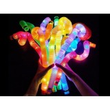 JOKO Sada Veľké Svetelné trubice POP TUBE senzorické trubice TUBA LED 65cm 12ks