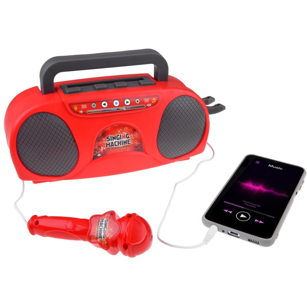 JOKO Detský Prenosný Reproduktor Karaoke s mikrofónom + MP3 vstup