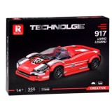 JOKO Technická stavebnica Športové auto 917, kocky 355ks, červené