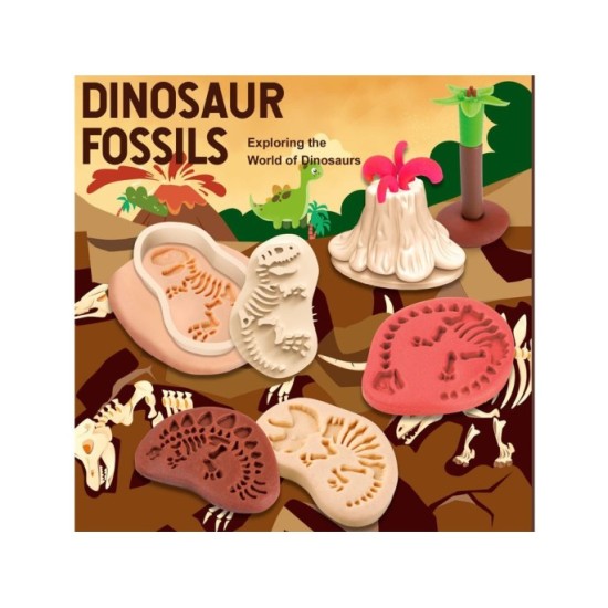 JOKO Sada Plastelína Dinosaury Fosílie