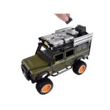 JOKO Kovové Auto Jeep Terénny s LED Svetlom a Zvukmi 1:24, zelený