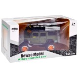 JOKO Kovové Auto Jeep Terénny s LED Svetlom a Zvukmi 1:24, zelený