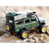 JOKO Kovové Auto Jeep Terénny s LED Svetlom a Zvukmi 1:24, zelený
