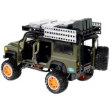 JOKO Kovové Auto Jeep Terénny s LED Svetlom a Zvukmi 1:24, zelený