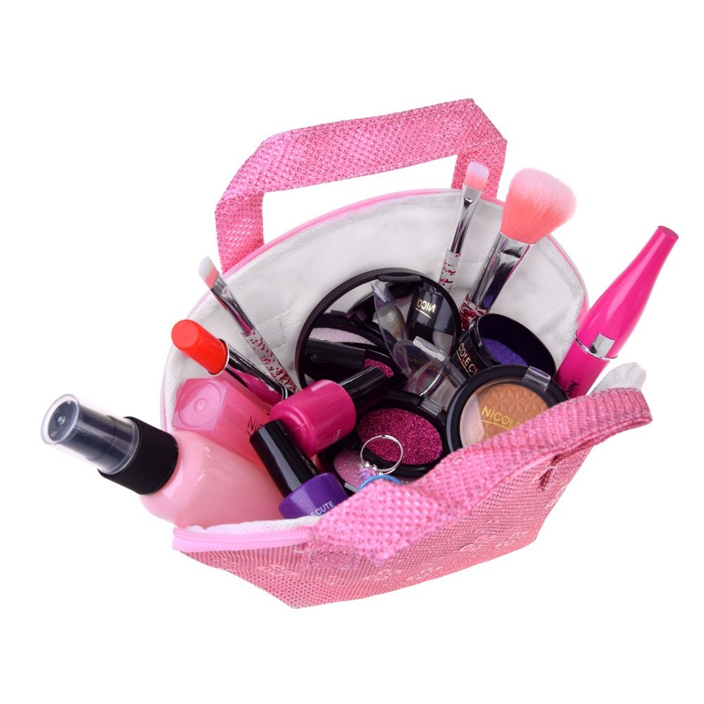 JOKO Detská Make Up Sada + kozmetická taštička + náhrdelník s prsteňom