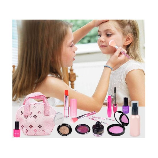 JOKO Detská Make Up Sada + kozmetická taštička + náhrdelník s prsteňom