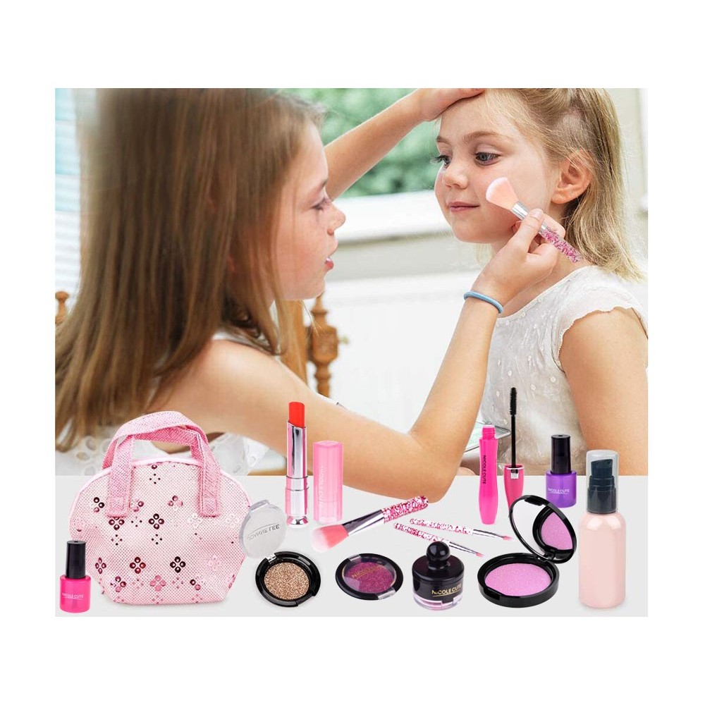 JOKO Detská Make Up Sada + kozmetická taštička + náhrdelník s prsteňom