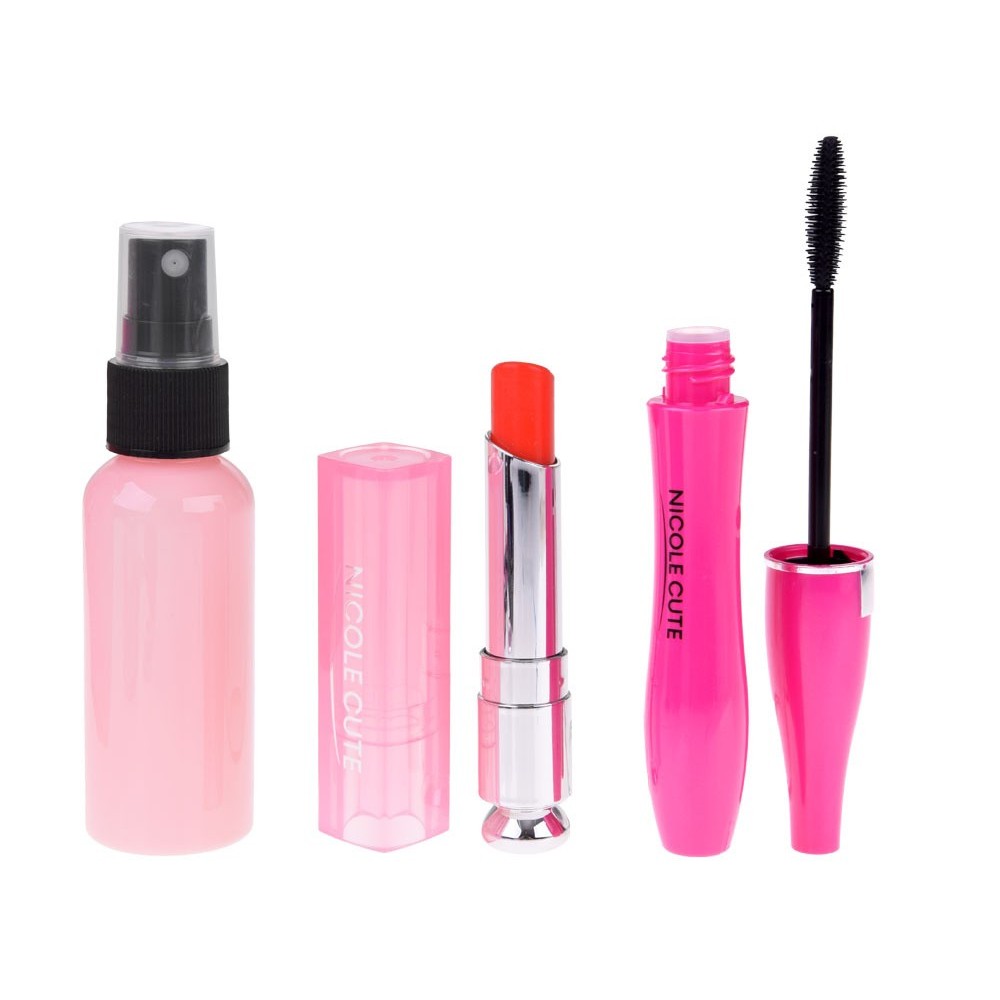 JOKO Detská Make Up Sada + kozmetická taštička + náhrdelník s prsteňom