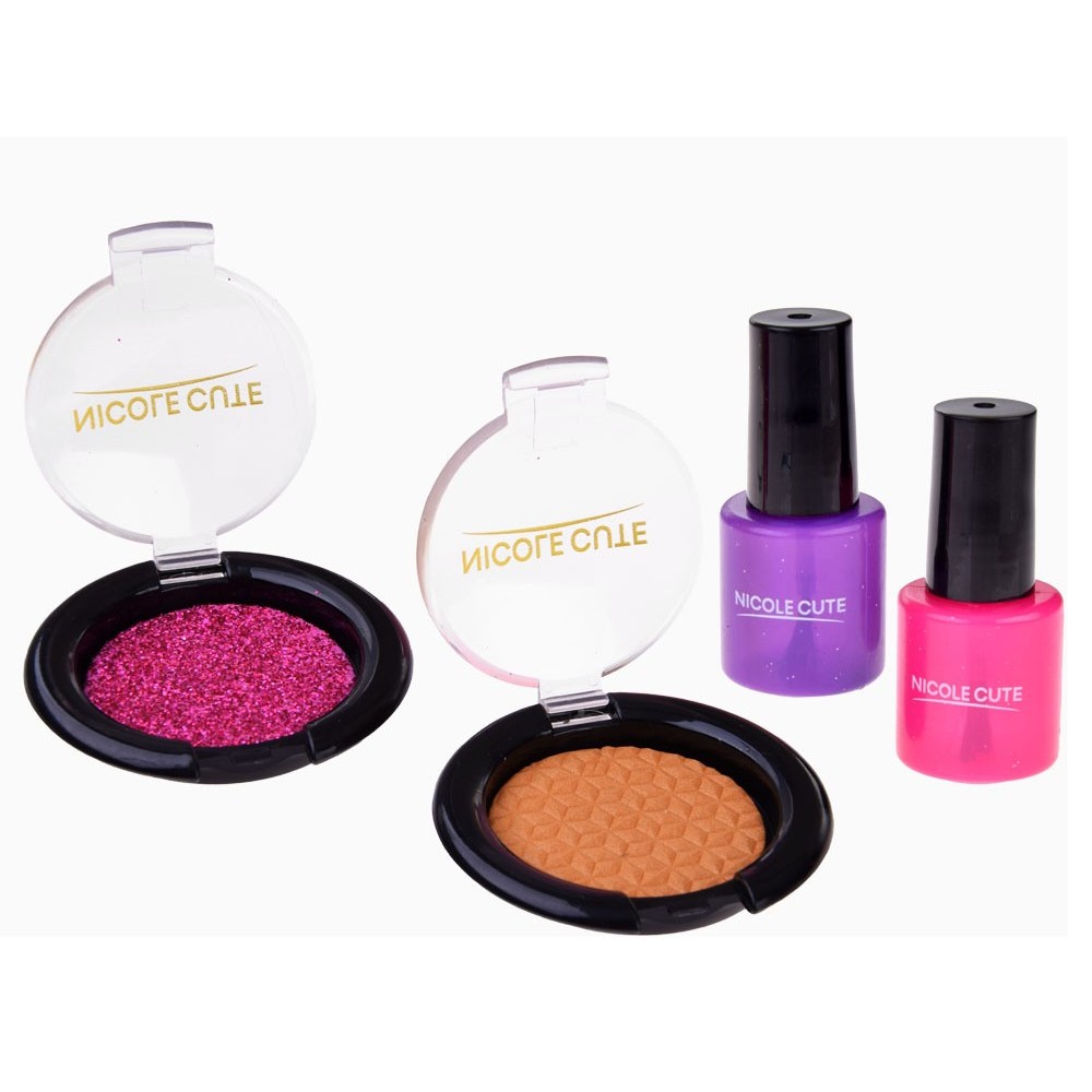 JOKO Detská Make Up Sada + kozmetická taštička + náhrdelník s prsteňom