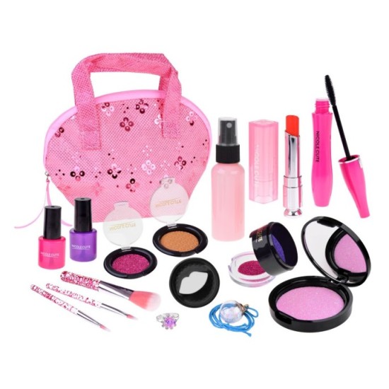 JOKO Detská Make Up Sada + kozmetická taštička + náhrdelník s prsteňom