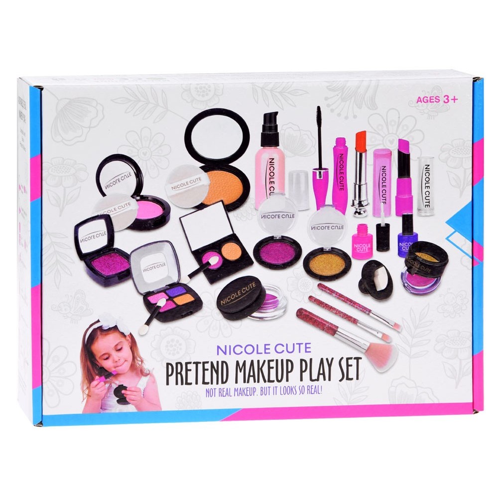 JOKO Detská Make Up Sada + kozmetická taštička + náhrdelník s prsteňom