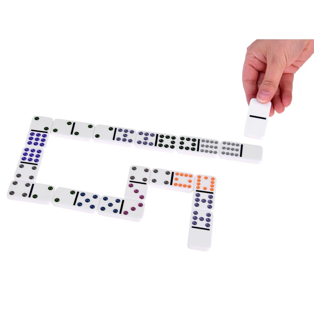 JOKO Spoločenská hra Domino Mexický Vlak v Kufríku