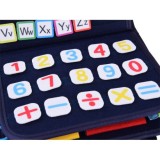 JOKO Montessori Látková Vzdelávacia Kniha pre deti so zipsom, šnúrkami, gombíkami + Abeceda a Čísla