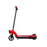 JOKO Elektrická Kolobežka 12V 45W s LED osvetlením, nosnosť 50kg, červená