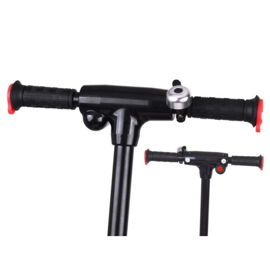 JOKO Elektrická Kolobežka 12V 45W s LED osvetlením, nosnosť 50kg, červená