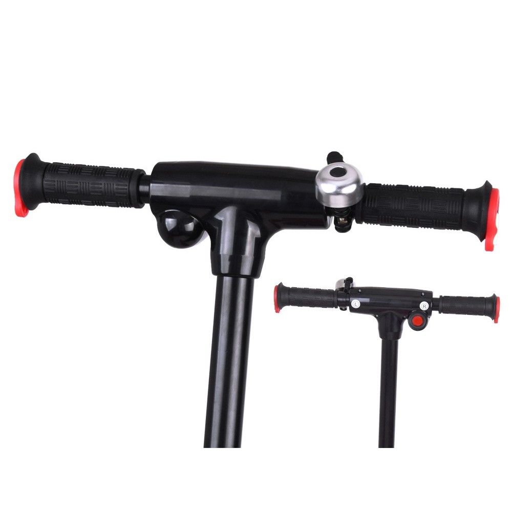 JOKO Elektrická Kolobežka 12V 45W s LED osvetlením, nosnosť 50kg, červená