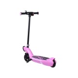 JOKO Elektrická Kolobežka 12V 45W s LED osvetlením, nosnosť 50kg, ružová