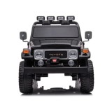 JOKO Elektrické autíčko Toyota Land Cruiser, 4x4 4x24V 100W, Dvojmiestne Kožené sedadlo, Penové kolesá, nosnosť 59kg, čierne