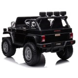 JOKO Elektrické autíčko Toyota Land Cruiser, 4x4 4x24V 100W, Dvojmiestne Kožené sedadlo, Penové kolesá, nosnosť 59kg, čierne