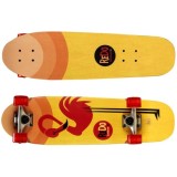 ReDo Drevený Skateboard Flaming, nosnosť 100kg