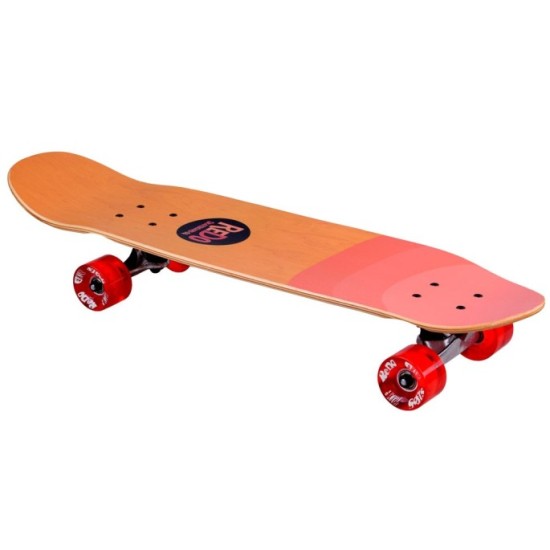 ReDo Drevený Skateboard Flaming, nosnosť 100kg