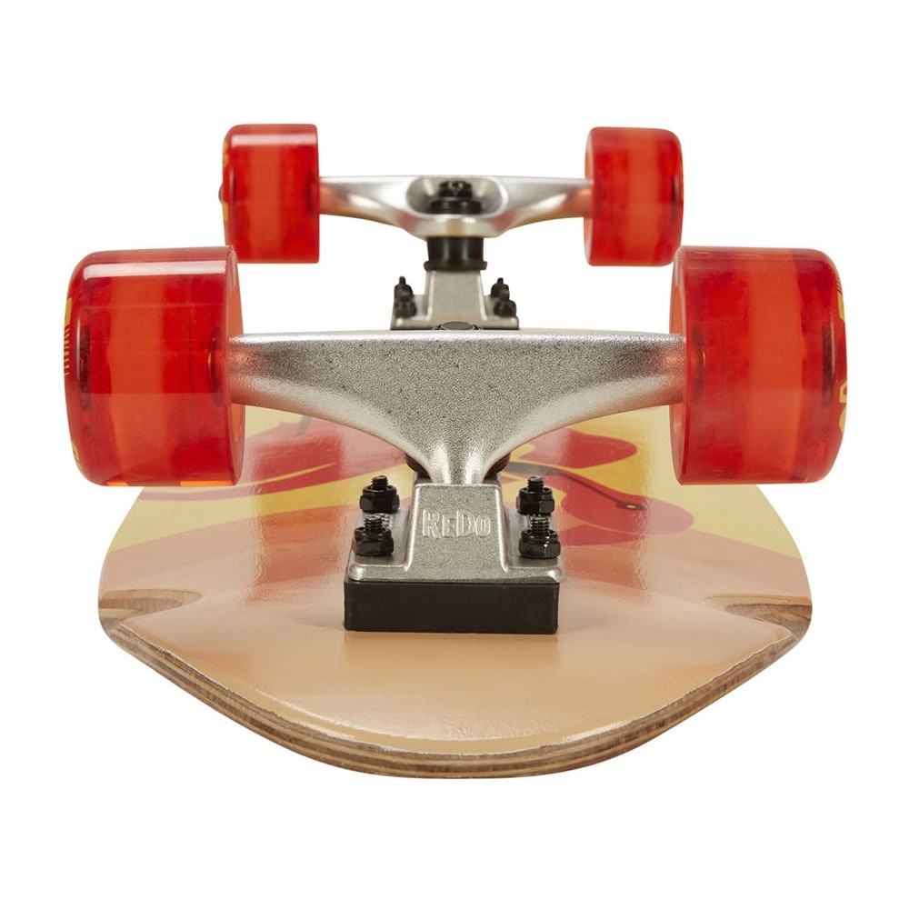 ReDo Drevený Skateboard Flaming, nosnosť 100kg