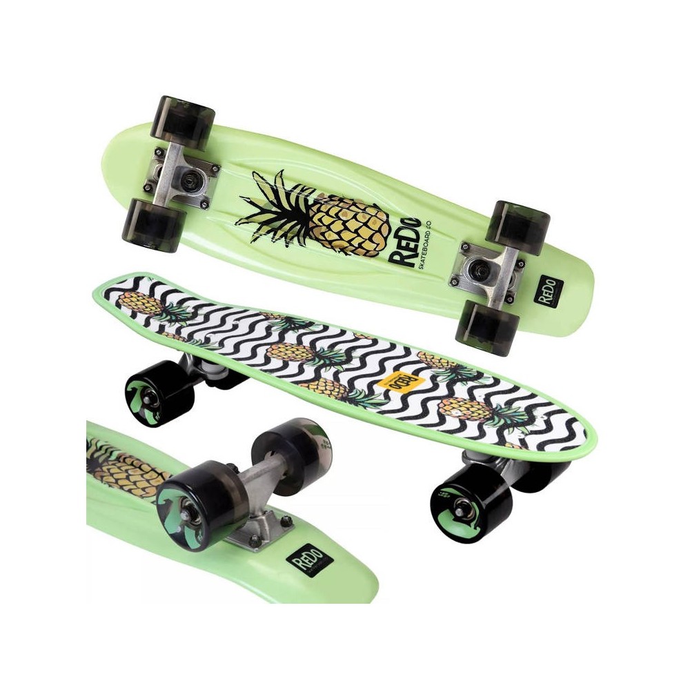 REDO Skateboard Penny board Pineapple Ananás, nosnosť 50 kg