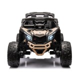 JOKO Elektrické Autíčko Buggy 4x200W 24V, kožené sedadlo, penové kolesá, béžové