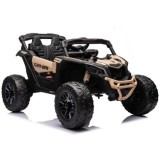 JOKO Elektrické Autíčko Buggy 4x200W 24V, kožené sedadlo, penové kolesá, béžové