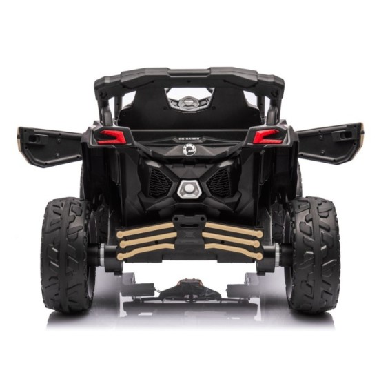 JOKO Elektrické Autíčko Buggy 4x200W 24V, kožené sedadlo, penové kolesá, béžové
