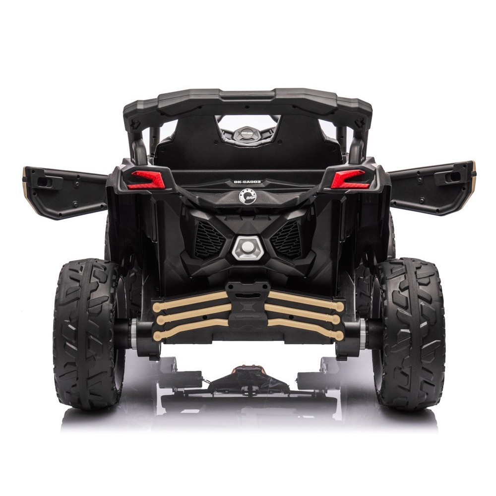 JOKO Elektrické Autíčko Buggy 4x200W 24V, kožené sedadlo, penové kolesá, béžové