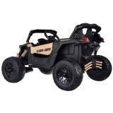 JOKO Elektrické Autíčko Buggy 4x200W 24V, kožené sedadlo, penové kolesá, béžové