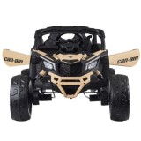 JOKO Elektrické Autíčko Buggy 4x200W 24V, kožené sedadlo, penové kolesá, béžové