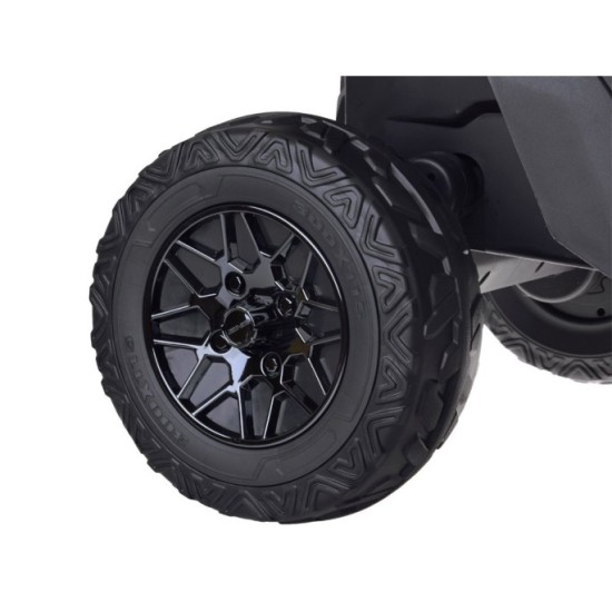 JOKO Elektrické Autíčko Buggy 4x200W 24V, kožené sedadlo, penové kolesá, žlté