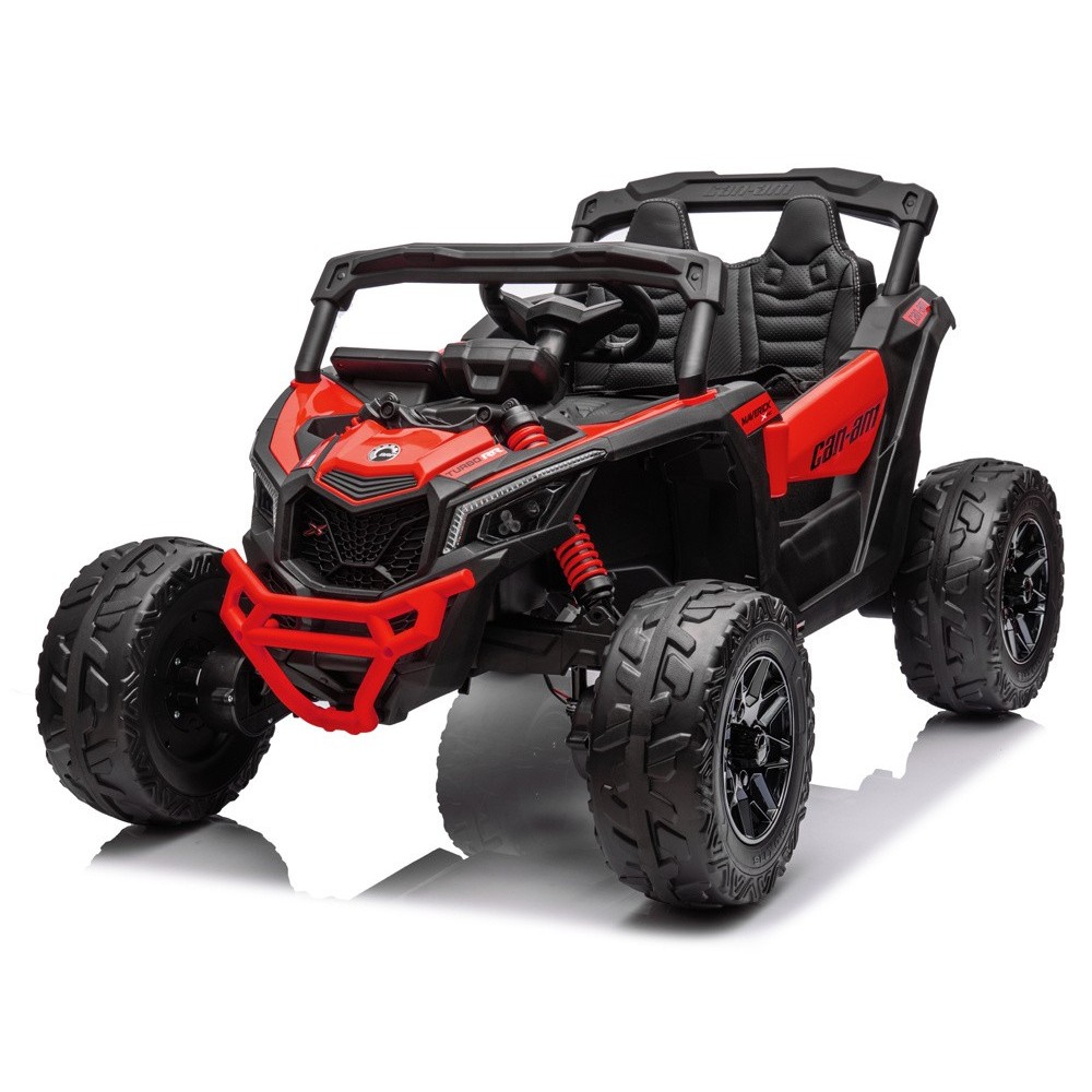 JOKO Elektrické Autíčko Buggy 4x200W 24V, kožené sedadlo, penové kolesá, červené