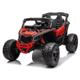 JOKO Elektrické Autíčko Buggy 4x200W 24V, kožené sedadlo, penové kolesá, červené