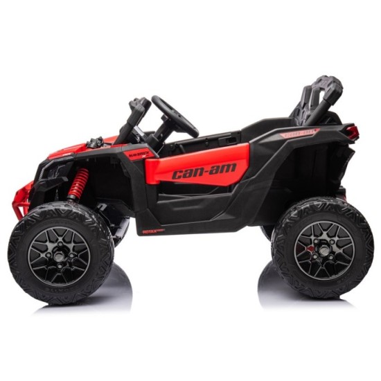 JOKO Elektrické Autíčko Buggy 4x200W 24V, kožené sedadlo, penové kolesá, červené
