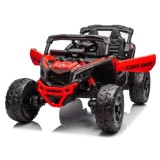 JOKO Elektrické Autíčko Buggy 4x200W 24V, kožené sedadlo, penové kolesá, červené
